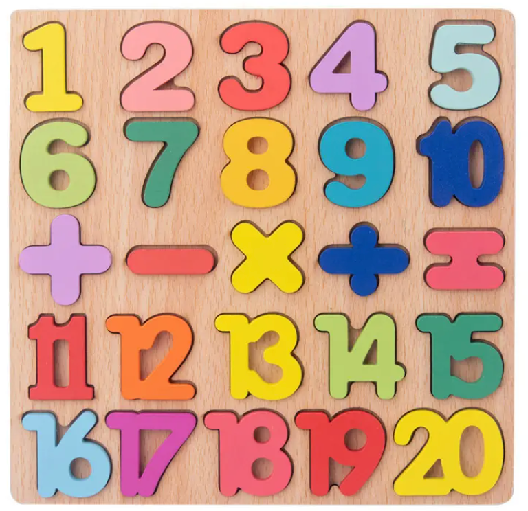 Set of 3 Pack Alphabet Number Geometric Puzzle ABC Learning Toys Montessori Preschool Educational Gift Learning Letter Puzzles Board for Kids 3+