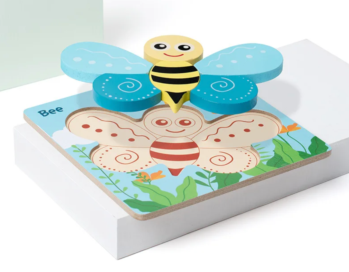 6 Pack Animal Puzzles Learning Educational Toys